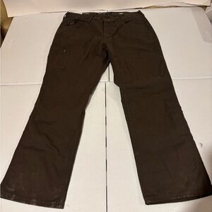 NWT Ariat Rebar M4 Relaxed Straight Brown Utility Work Pants Men’s Size 38x32